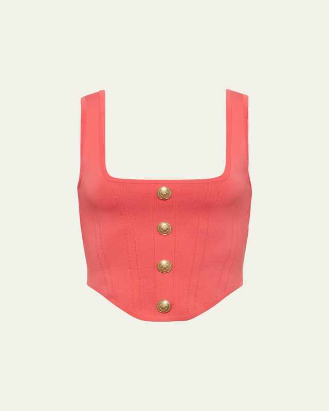 Saga Knit Corset Top